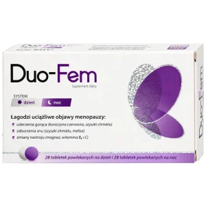 Viên uống Duo-Fem NP Pharma hỗ trợ làm dịu các khó chịu liên quan đến thời kì mãn kinh (2 vỉ x 28 viên)