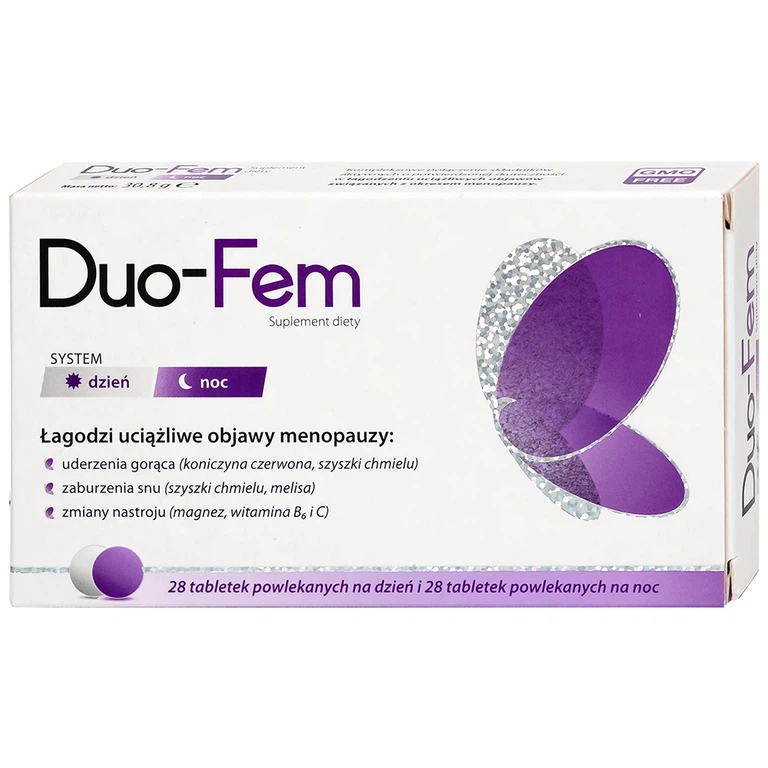 Viên uống Duo-Fem NP Pharma hỗ trợ làm dịu các khó chịu liên quan đến thời kì mãn kinh (2 vỉ x 28 viên)