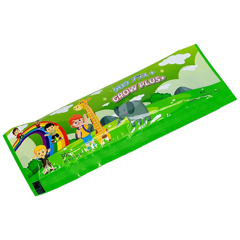 Dung dịch Grow Plus+ Makishokuhin hỗ trợ giúp trẻ phát triển thể lực và tăng cường sức đề kháng (30 gói)