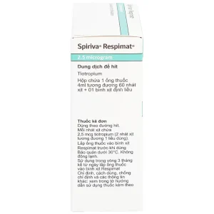 Bình xịt Spiriva Respimat Boehringer điều trị viêm phế quản mạn (60 liều)