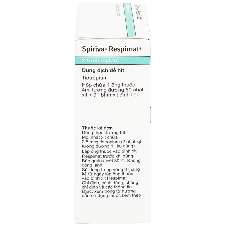 Bình xịt Spiriva Respimat Boehringer điều trị viêm phế quản mạn (60 liều)