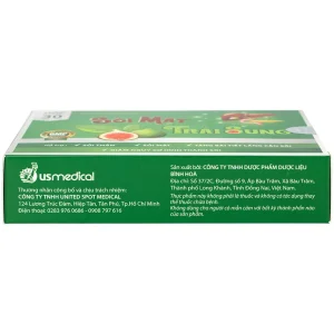 Viên uống Sỏi Mật Trái Sung usmedical hỗ trợ lợi tiểu, tăng bài tiết lắng cặn sỏi (3 vỉ x 10 viên)