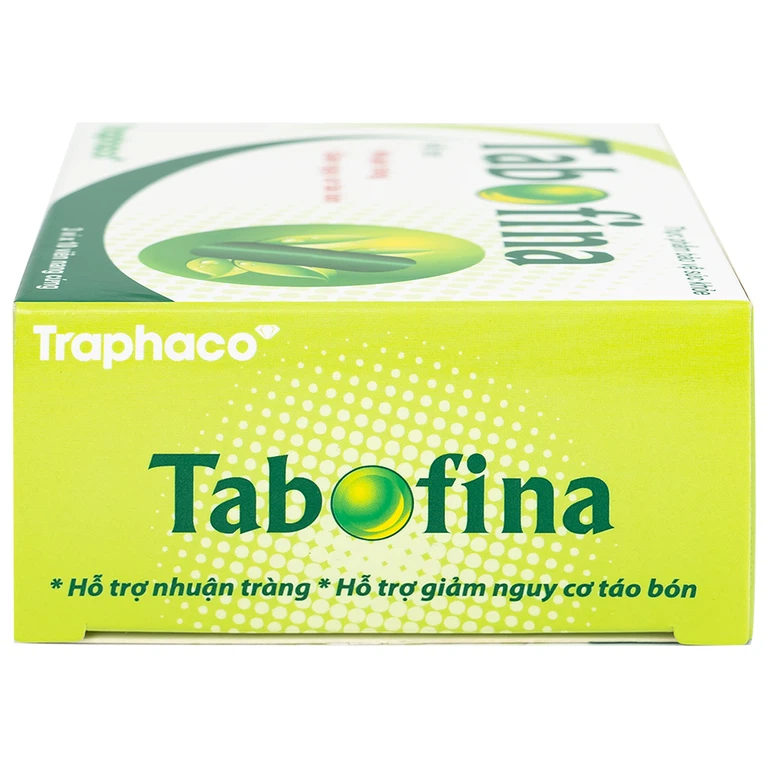 Viên uống Tabofina Traphaco hỗ trợ nhuận tràng, giảm nguy cơ táo bón (3 vỉ x 10 viên)