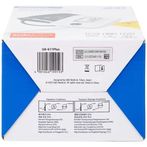 Máy đo huyết áp bắp tay tự động AND UA-611 Plus hỗ trợ đo huyết áp, cảnh báo đột quỵ