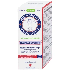 Dung dịch Bioamicus Complete 10ml hỗ trợ cải thiện hệ vi sinh đường ruột, giảm rối loạn tiêu hóa (10ml)