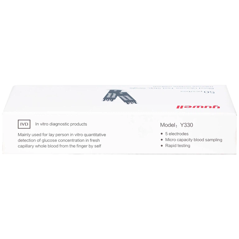 Que thử đường huyết Yuwell Y330 (50 que)