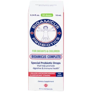 Dung dịch Bioamicus Complete 10ml hỗ trợ cải thiện hệ vi sinh đường ruột, giảm rối loạn tiêu hóa (10ml)