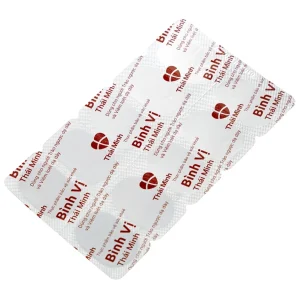Viên uống Bình Vị Thái Minh hỗ trợ giảm acid dịch vị, giúp bảo vệ niêm mạc dạ dày (2 vỉ x 10 viên)