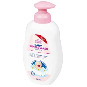 Sữa tắm gội em bé Gentle Wash 500ml La Beauty giảm và ngăn ngừa rôm sảy, hăm da