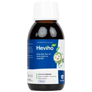 Siro Heviho Thái Minh giảm đau rát họng, giảm ho, long đờm (100ml)