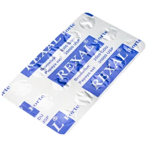 Viên uống Rexal Forte Lustrel hỗ trợ kháng viêm, giảm phù nề, sưng tấy do chấn thương (2 vỉ x 15 viên)