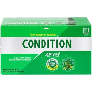 Thực phẩm bảo vệ sức khỏe Condition hỗ trợ giải độc gan, giải rượu (100ml)