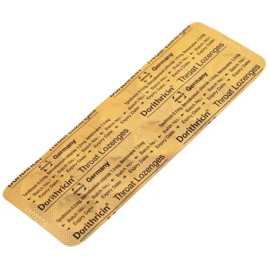 Viên ngậm Dorithricin Hyphens điều trị các triệu chứng nhiễm khuẩn miệng, họng (20 viên)