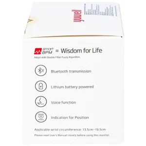 Máy đo huyết áp điện tử cổ tay Yuwell YE8800AR cảnh báo rung nhĩ, ngăn ngừa đột quỵ