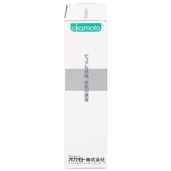 Bao cao su Okamoto Skinless Skin Purity không mùi, tinh khiết, dùng để phòng tránh thai và ngăn ngừa HIV (10 cái)