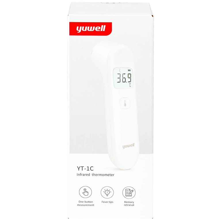 Nhiệt kế hồng ngoại Yuwell YT-1C đo nhiệt độ cơ thể