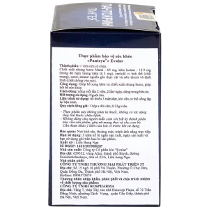 Viên uống Panteya Evalar giúp bổ sung kẽm và chiết xuất nhung hươu, giúp bồi bổ sức khỏe (40 viên)