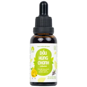 Dầu Húng Chanh Lábebé hỗ trợ lợi phế trừ đờm, giảm ho (30ml)