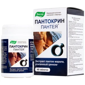 Viên uống Panteya Evalar giúp bổ sung kẽm và chiết xuất nhung hươu, giúp bồi bổ sức khỏe (40 viên)