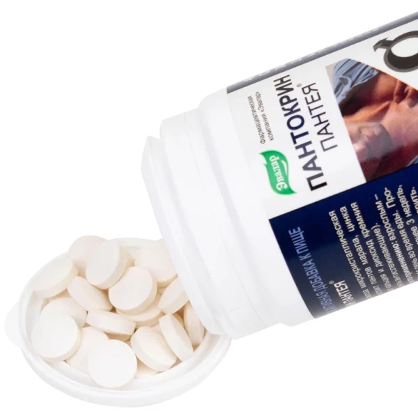 Viên uống Panteya Evalar giúp bổ sung kẽm và chiết xuất nhung hươu, giúp bồi bổ sức khỏe (40 viên)