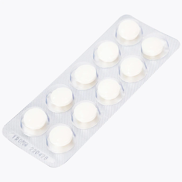 Thuốc Dipartate Cophavina bổ sung magnesi và kali, hỗ trợ điều trị suy tim, sau nhồi máu cơ tim (5 vỉ x 10 viên)