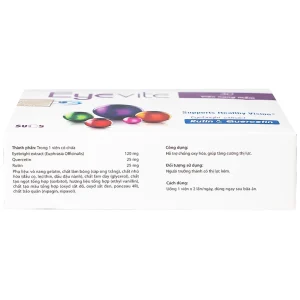 Viên uống Eyevite Sucs hỗ trợ chống oxy hóa, tăng cường thị lực (3 vỉ x 10 viên)