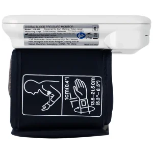 Máy đo huyết áp cổ tay tự động AND UB-525 hỗ trợ đo huyết áp, cảnh báo đột quỵ