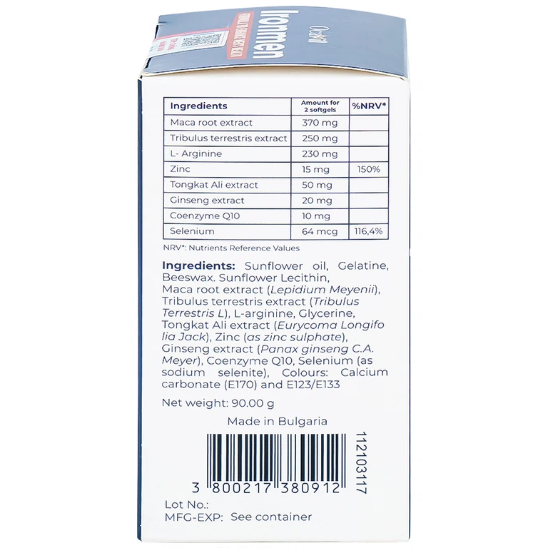 Viên uống Ironmen Ocavill hỗ trợ tăng cường sinh lý nam giới (60 viên)