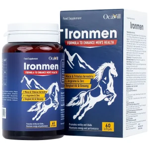 Viên uống Ironmen Ocavill hỗ trợ tăng cường sinh lý nam giới (60 viên)