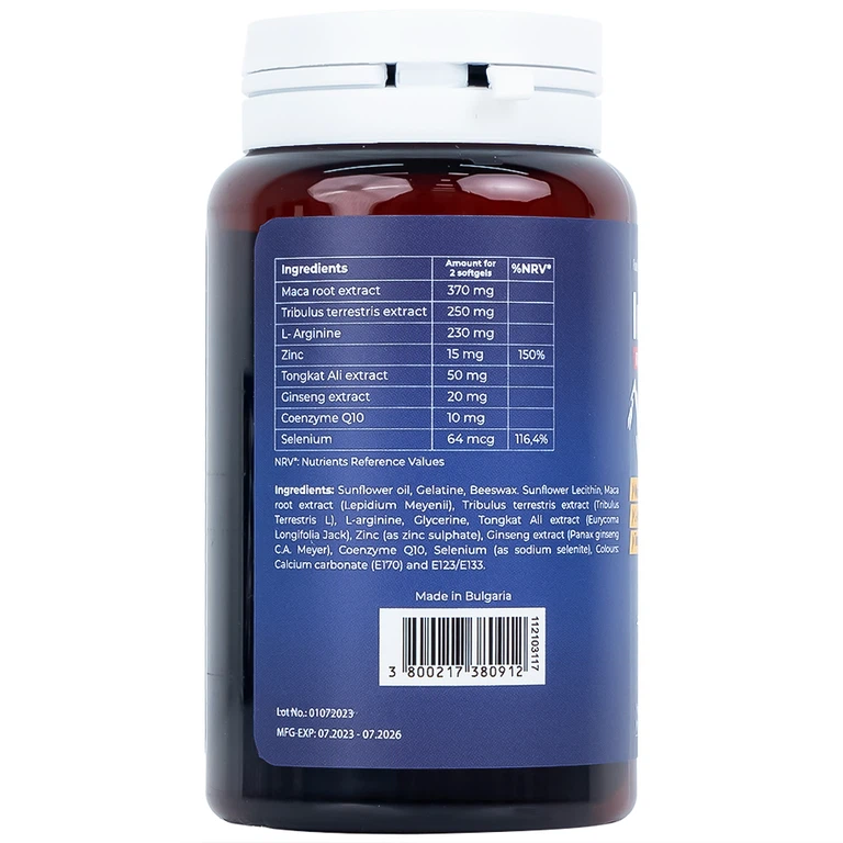 Viên uống Ironmen Ocavill hỗ trợ tăng cường sinh lý nam giới (60 viên)