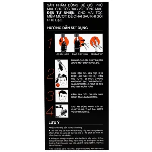 Gel nhuộm tóc phủ bạc Flash Lavox G01 màu đen (150ml)