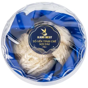 Tổ yến tinh chế sợi dài Kami Nest bổ dưỡng cho hệ tim mạch, tăng cường hệ thống miễn dịch (50g)