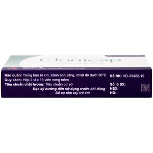 Thuốc Clonicap 250mg CPC1HN điều trị viêm khớp dạng thấp, đau cơ (2 vỉ x 15 viên)