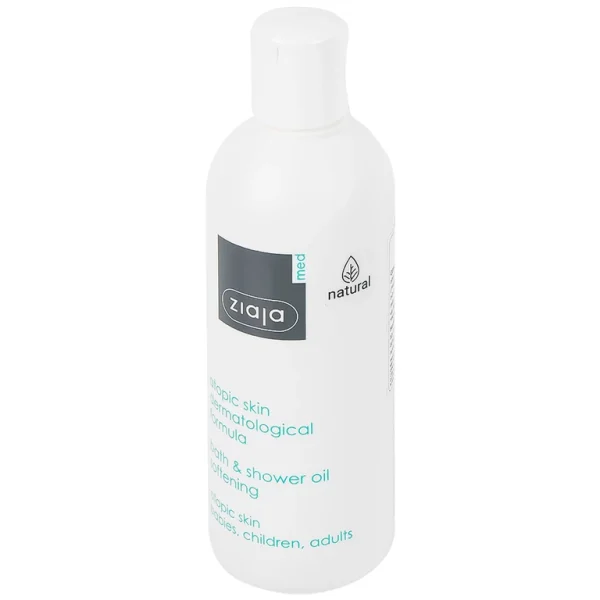 Dầu tắm Ziaja Med Atopic Skin giúp làm sạch da dịu nhẹ, dưỡng da và làm mềm mịn da (270ml)