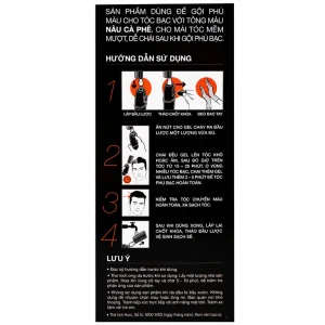 Gel nhuộm tóc phủ bạc Flash Lavox G04 màu nâu cà phê (150ml)