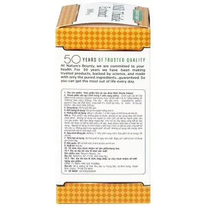 Viên uống Milk Thistle Nature's Bounty hỗ trợ tăng cường chức năng gan, bảo vệ gan (50 viên)