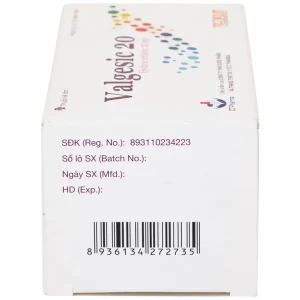 Valgesic 20mg Medisun liệu pháp thay thế tăng sản lượng thận ở trẻ (6 vỉ x 10 viên)