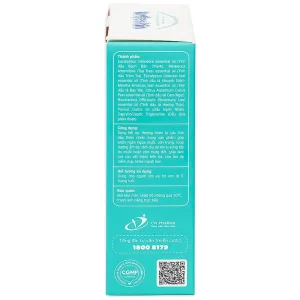 Tinh dầu bạch đàn chanh Kutieskin giúp đuổi muỗi và côn trùng dịu vết sưng tấy, làm dịu da (30ml)