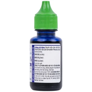 Dung dịch sát khuẩn Xanh Methylen 1% HDpharma sát khuẩn, điều trị nhiễm virus ngoài da (20ml)