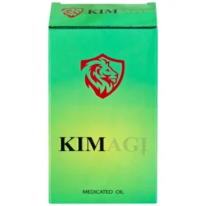 Dầu gió lăn Kimagi New Agimexpharm làm ấm da vùng xoa, sử dụng khi massage hỗ trợ thư giãn (9ml)