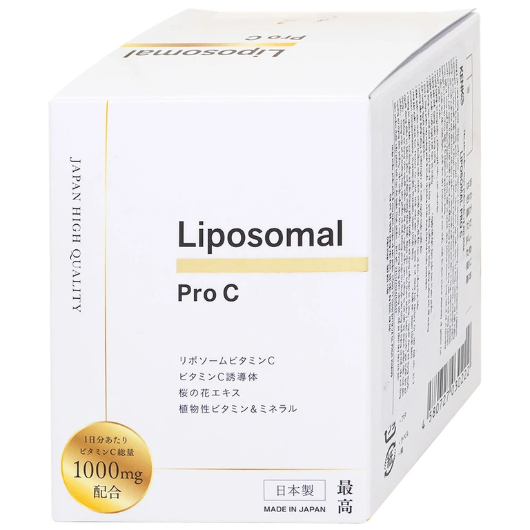 Viên uống Liposomal Pro C Kenko giúp tăng cường đề kháng, hạn chế oxy hóa và lão hóa (120 viên)