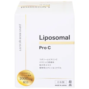 Viên uống Liposomal Pro C Kenko giúp tăng cường đề kháng, hạn chế oxy hóa và lão hóa (120 viên)