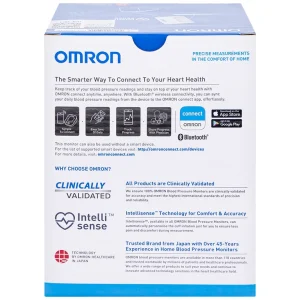 Máy đo huyết áp bắp tay tự động Omron HEM 7143T1 cho kết quả chính xác, nhanh chóng