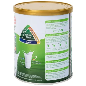 Sữa Anlene Gold 3X hương vani, ít béo giúp cơ khỏe, xương chắc, khớp linh hoạt (400g)