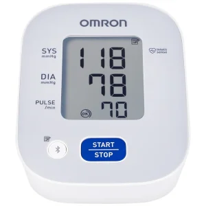 Máy đo huyết áp bắp tay tự động Omron HEM 7143T1 cho kết quả chính xác, nhanh chóng