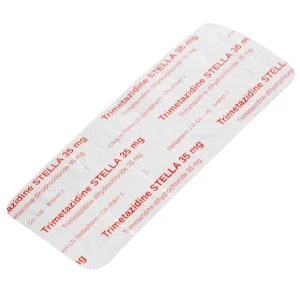 Thuốc Trimetazidine 35mg Stella Pharm hỗ trợ điều trị triệu chứng đau thắt ngực ổn định (6 vỉ x 10 viên)