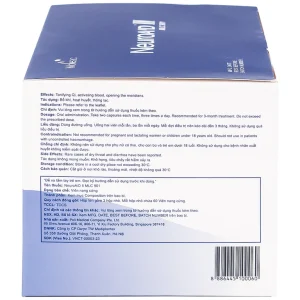 Thuốc NeuroAID II MLC 901 Moleac điều trị phục hồi chức năng cho bệnh nhân đột quỵ (3 hộp x 60 viên)