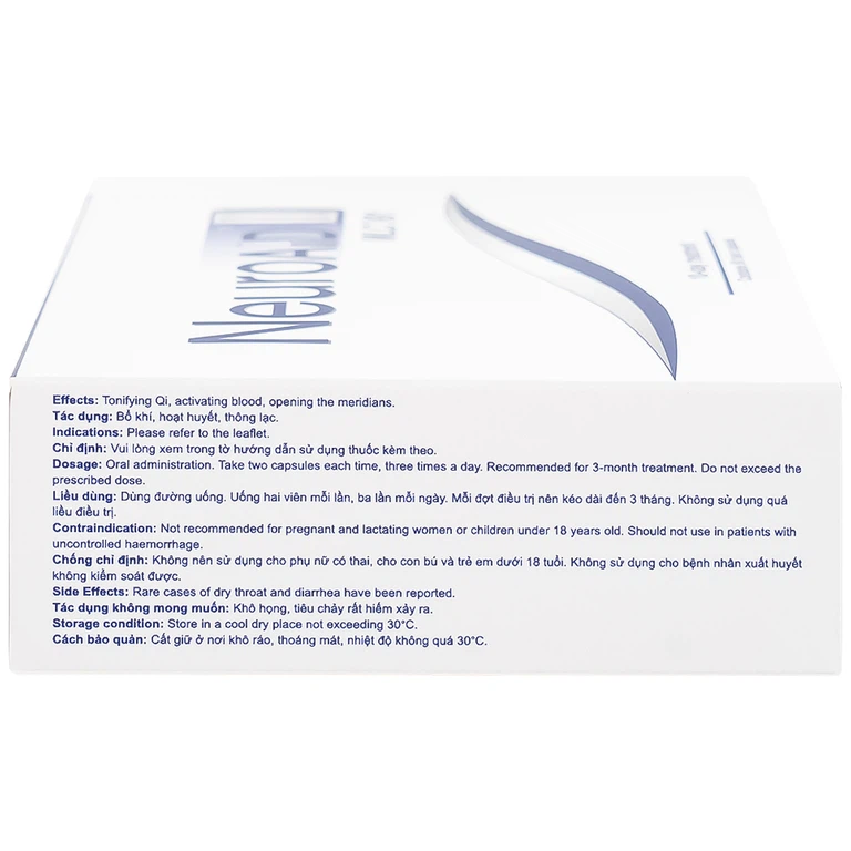 Thuốc NeuroAID II MLC 901 Moleac điều trị phục hồi chức năng cho bệnh nhân đột quỵ (3 hộp x 60 viên)