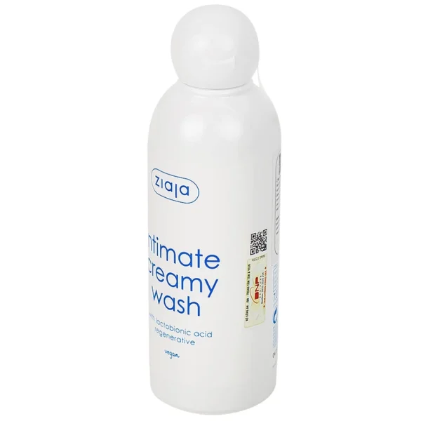 Kem vệ sinh Ziaja Intimate bổ sung Lactobionic Acid giúp ngăn ngừa tình trạng viêm nhiễm phụ khoa (200ml)