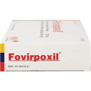 Thuốc Fovirpoxil Opv Tenofovir disoproxil fumarate điều trị viêm gan B, HIV-1 (3 vỉ x 10 viên)